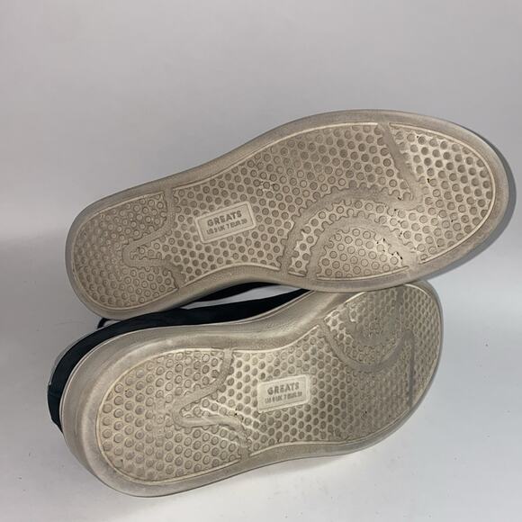 Greats platform black suede sneakers - Picture 5 of 9